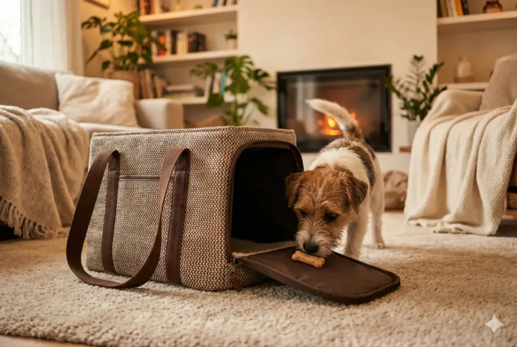 El bolso de transporte: Cómo acostumbrar a tu perro sin estrés (Paso a Paso) bolso de transporte