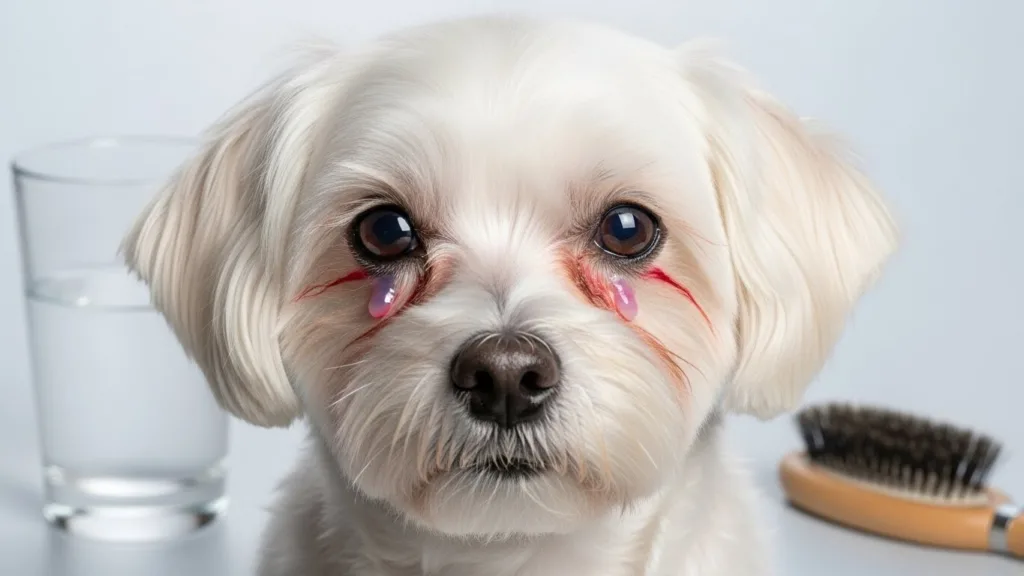Lagrimeo ácido: Cómo eliminar esas manchas feas en los ojos erro blanco con manchas de lagrimeo ácido en los ojos por oxidación